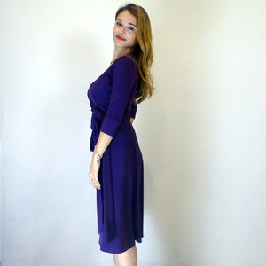 Byzantine Wrap Dress - Rebecca Ruby