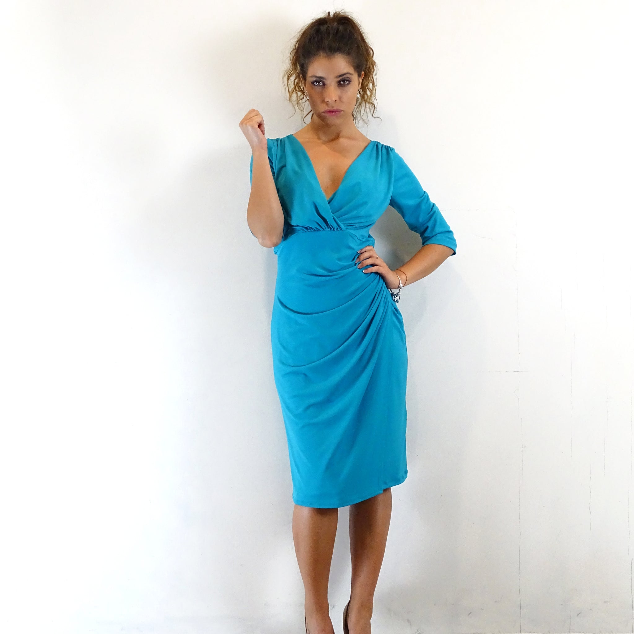 Oasis Ruched Dress