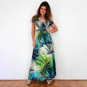 Tropical Island Maxi Dress - Rebecca Ruby