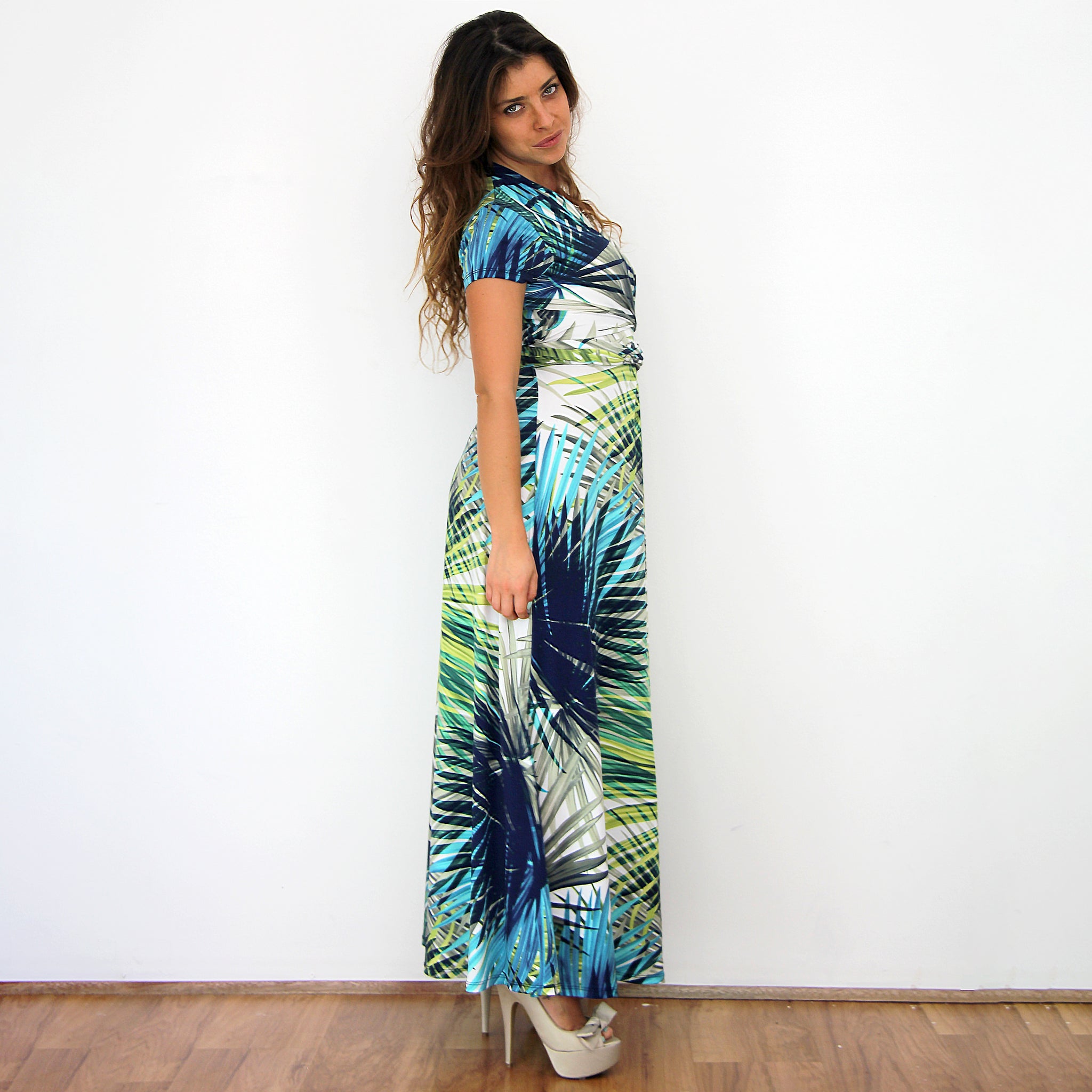 Tropical Island Maxi Dress - Rebecca Ruby