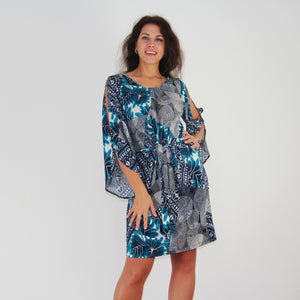 Serenity Split Sleeve Dress - Rebecca Ruby