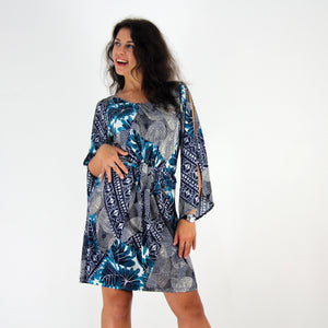 Serenity Split Sleeve Dress - Rebecca Ruby