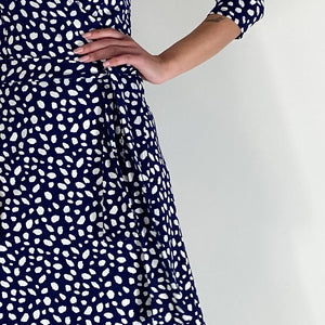 Pebbles ¾ Sleeve Wrap Dress